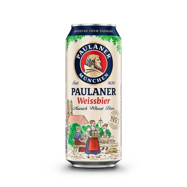 Cerveja Palaner Weissbier lata 500 ml