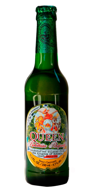 Cerveja Queen Bohemian Rhapsody chega ao Brasil pela Bier & Wein Importadora