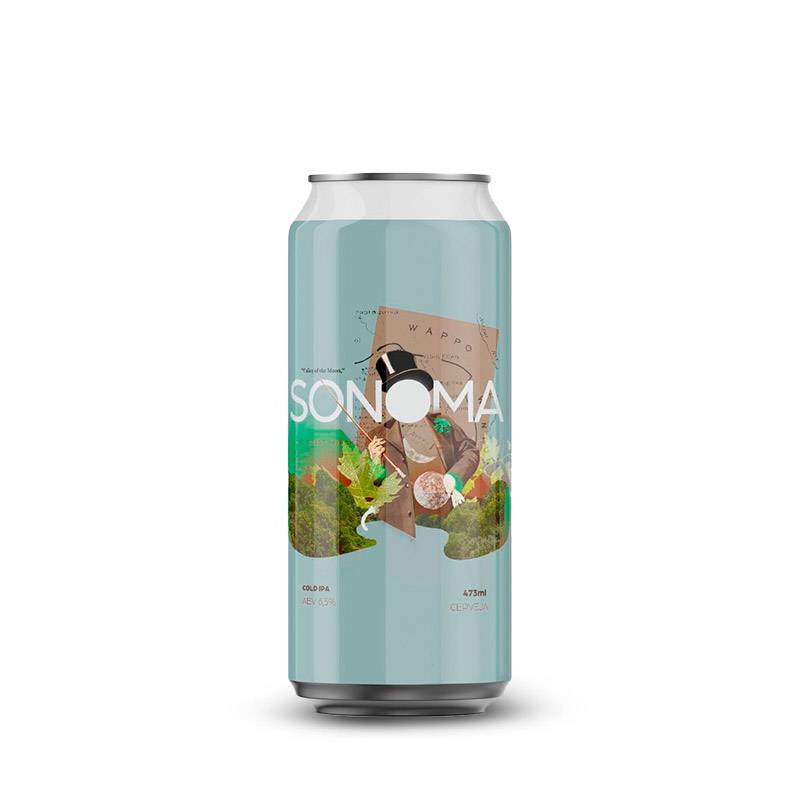 Cerveja Hopmundi Sonoma 2023 Cold IPA 473 ml