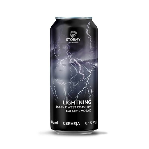 Cerveja Stormy Lightning Double West Coast IPA