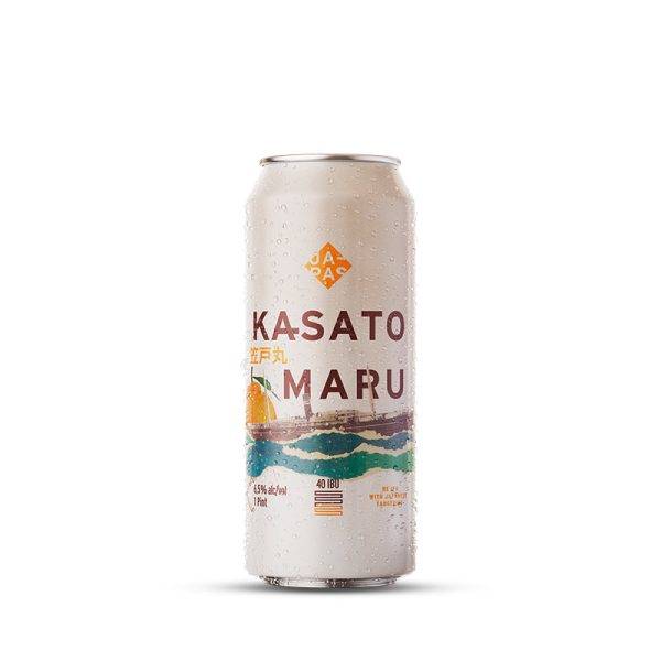 Cerveja Japas Kasato Maru NE IPA com Dekopon 473 ml