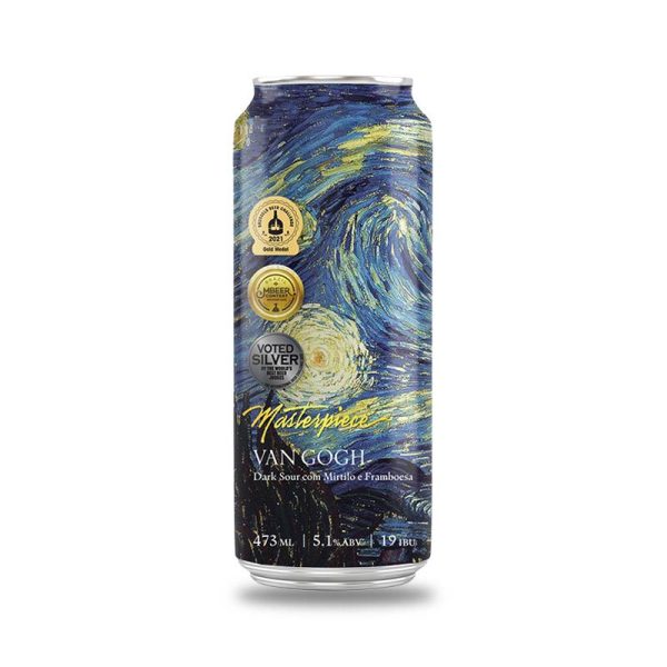 Cerveja Masterpiece Dortmund Van Gogh Dark Sour 473 ml