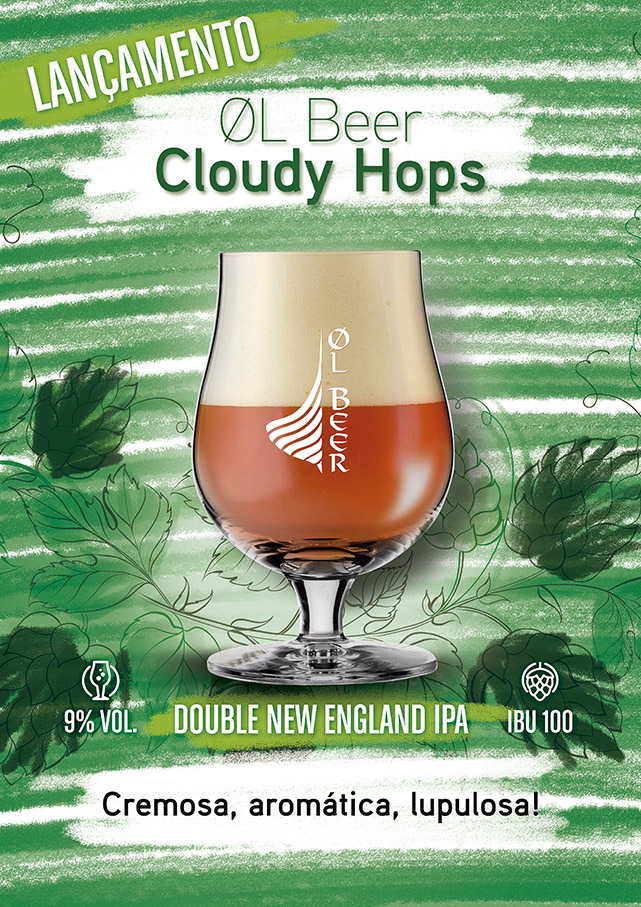 Øl Beer lança Double NEIPA Cloudy Hops