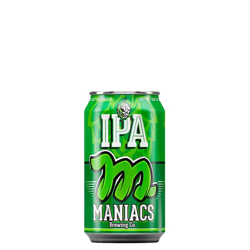 Cerveja Maniacs IPA 350 ml