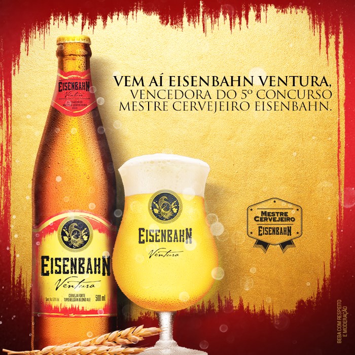 Concurso Mestre Cervejeiro - Eisenbahn Ventura Belgian Blond Ale