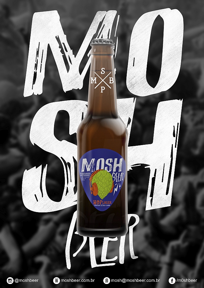 Mosh Beer Hop Lager